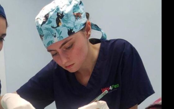 Iona W surgery at work pic