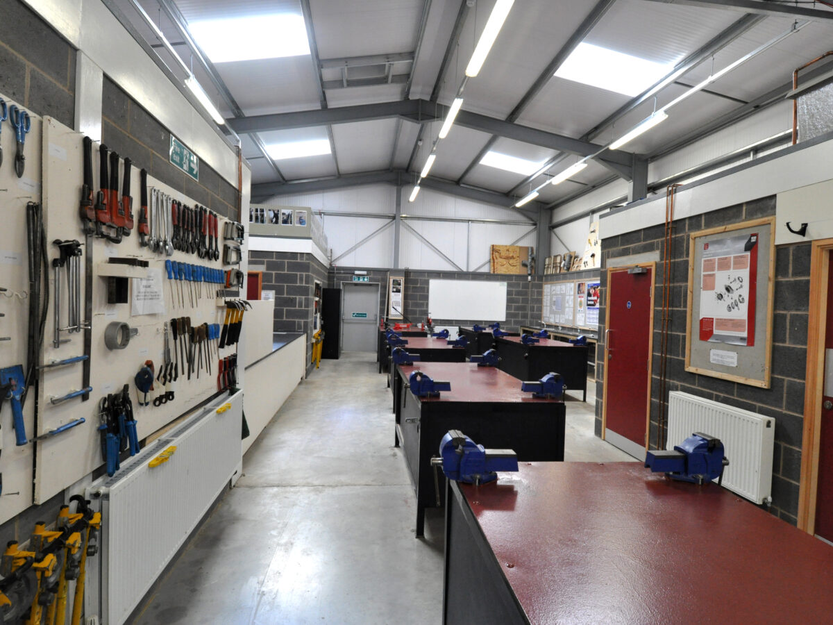 Plumbing Workshop at Higham Campus