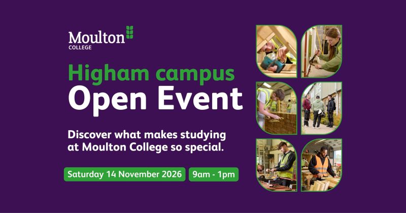 Higham campus event banner November