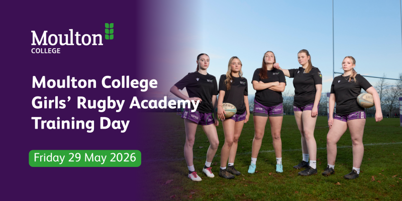 Girls rugby event banner