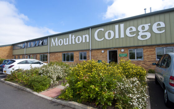 Exterior of Moulton College Higham Campus