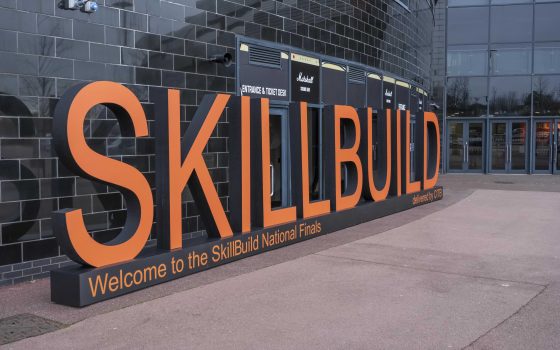 Skill Build Sign
