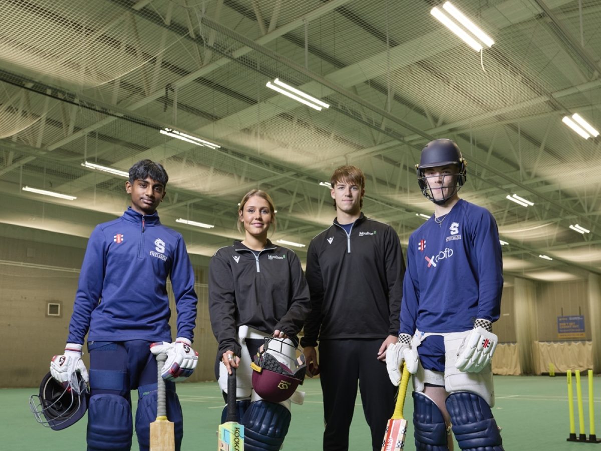 Four Cricket Academy students