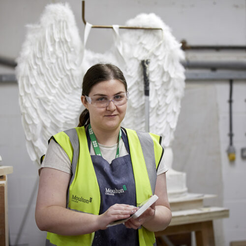 Hannah - Stonemasonry student