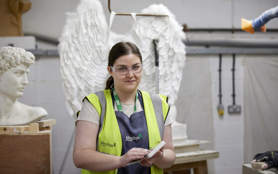 Hannah - Stonemasonry student