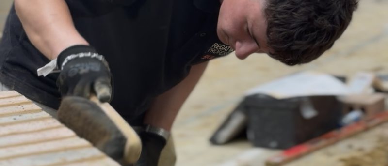 Kaydon | Bricklaying student