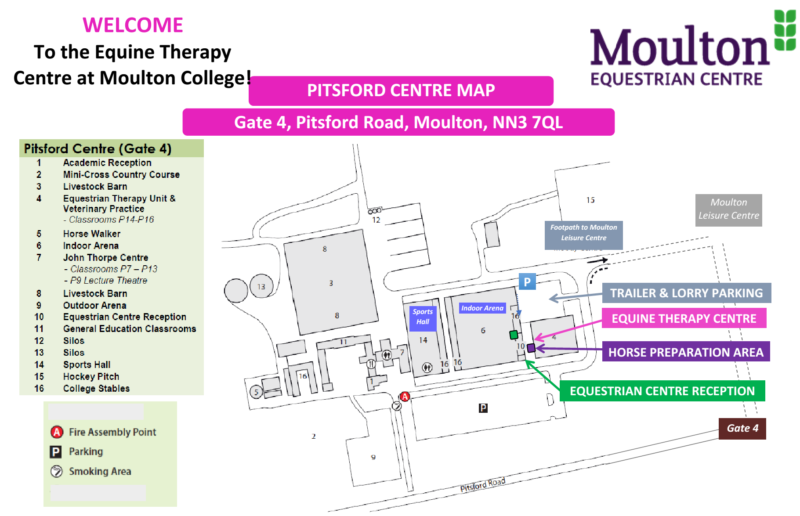 Equine Therapy Centre Map
